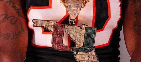 4,000 Sapphires Sparkle in 2020 Edition of Miami Hurricanes' 