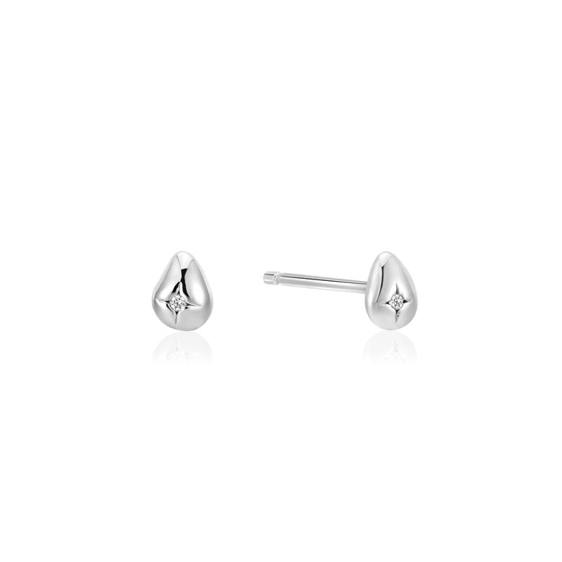 http://nfoxjewelers.bluestar-apps.com/upload/product/ANIA HAIE STERLING SILVER PEBBLE SPARKLE STUD EARRING