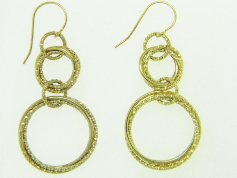 http://nfoxjewelers.bluestar-apps.com/upload/product/14K YELLOW GOLD POLISHED DROP EARRINGS WIH DOUBLE OVAL LOOPS