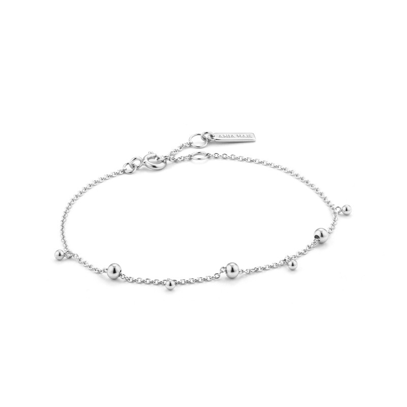 http://nfoxjewelers.bluestar-apps.com/upload/product/ANIA HAIE STERLING SILVER MODERN DROP BALLS BRACELET