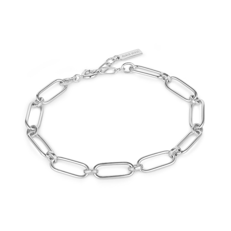 http://nfoxjewelers.bluestar-apps.com/upload/product/ANIA HAIE STERLING SILVER CABLE CONNECT CHUNKY CHAIN BRACELET