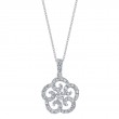 Diamond Flower Necklace