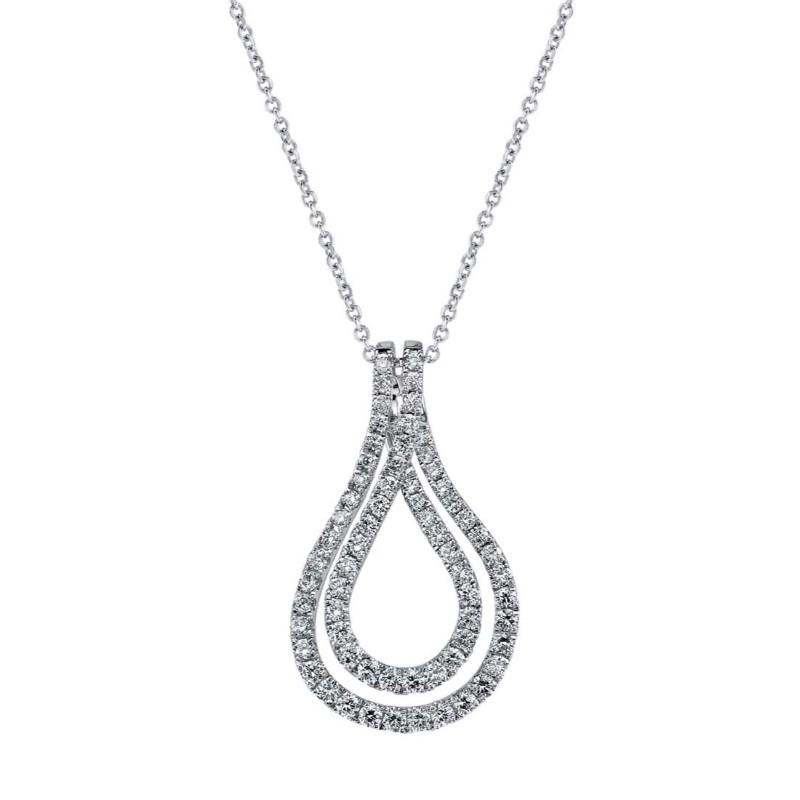 Modern Diamond Pendant