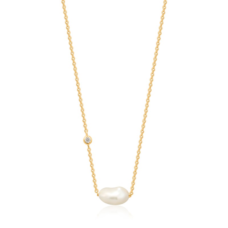 http://nfoxjewelers.bluestar-apps.com/upload/product/ANIA HAIE 14K GOLD PLATED ON STERLING SILVER PEARL NECKLACE