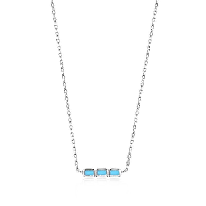 http://nfoxjewelers.bluestar-apps.com/upload/product/ANIA HAIE STERLING SILVER TURQUOISE BAR NECKALCE