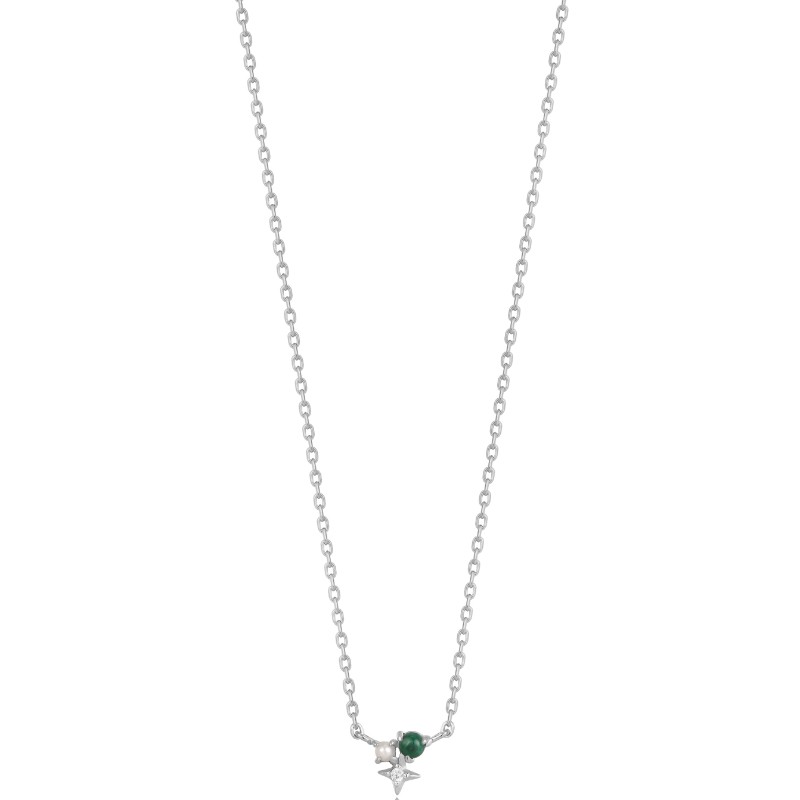 http://nfoxjewelers.bluestar-apps.com/upload/product/ANIA HAIE STERLING SILVER MALACHITE STAR NECKALCE