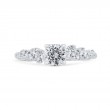 Diamond Engagement Ring in 14K White Gold