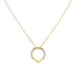 14K Yellow Gold Open Legact Shell Pendant