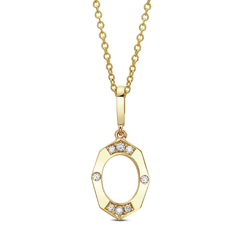 http://nfoxjewelers.bluestar-apps.com/upload/product/14K YELLOW GOLD DAINTY AFFINITY PENDANT WITH .05CTTW ROUND SI CLARITY & GH COLOR DIAMONDS ON A 16