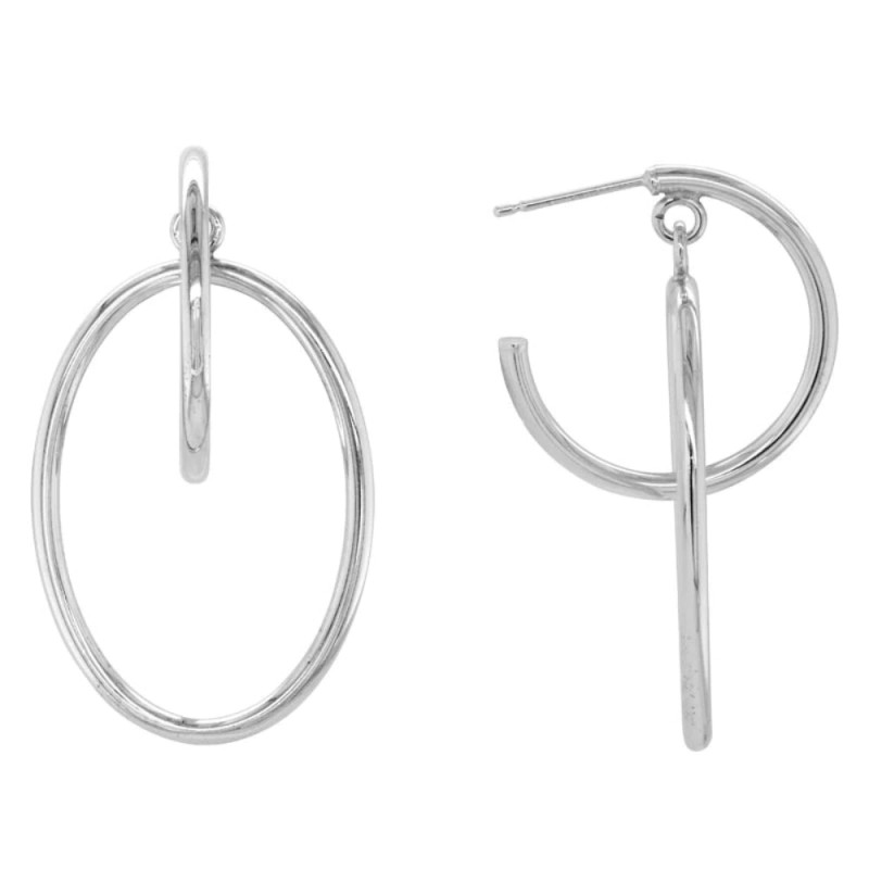 http://nfoxjewelers.bluestar-apps.com/upload/product/STERLING SILVER (RHODIUM PLATED) ROUND TOP WITH DANGLE OVAL DROP POST EARRINGS