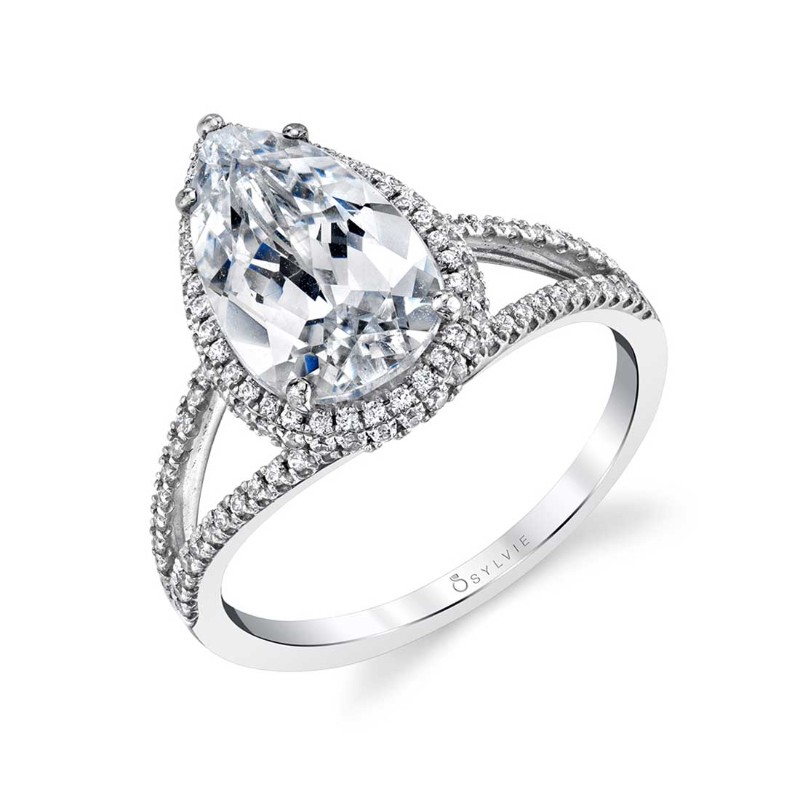 http://nfoxjewelers.bluestar-apps.com/upload/product/PLATINUM SEMI MOUNTING WITH .35TWT ROUND SI CLARITY & GH COLOR DIAMONDS PRONG SET IN THE SPLIT SHANK AND THE DOUBLE HALO