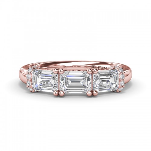 Baguette Diamond Wedding Band