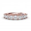 Baguette Diamond Wedding Band