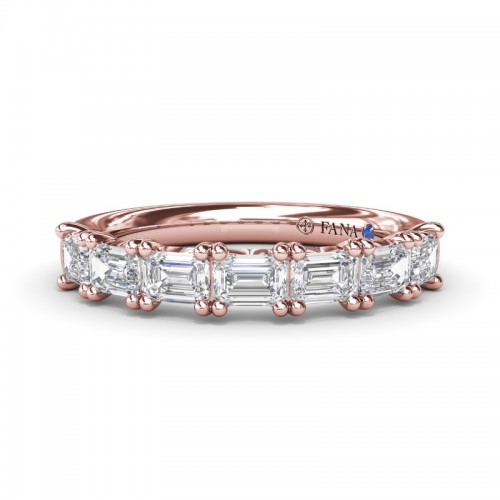 Baguette Diamond Wedding Band