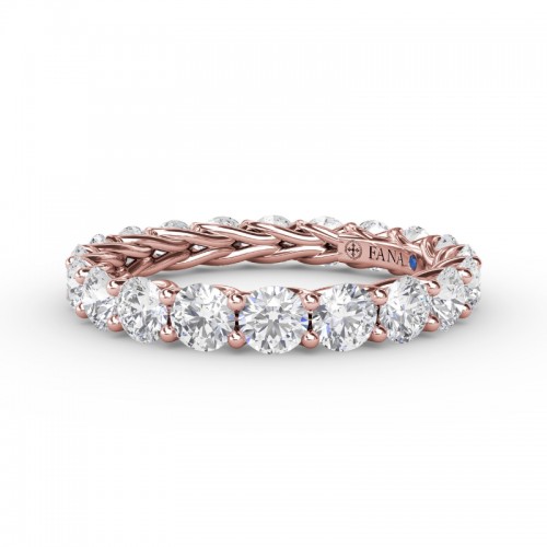 2.54ct Woven Eternity Band