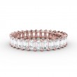 2.39ct Emerald Cut Eternity Band