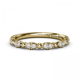 Floating Shared Prong Diamond Band