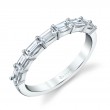 Vintage Baguette Wedding Band